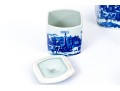 Set Of Four Reproduction English-style Graduated Condiment Jars