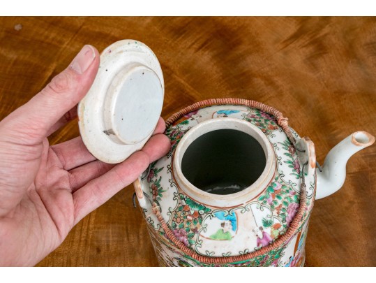 Antique 19th C., Chinese Export Famille Rose Service Wares