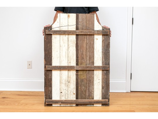 Cedar Of Lebanon Painted Wood Panel Advertisment