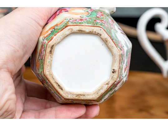 Antique 19th C., Chinese Export Famille Rose Service Wares