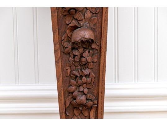 Stunning Carved Rosewood? Figural Wall Mount