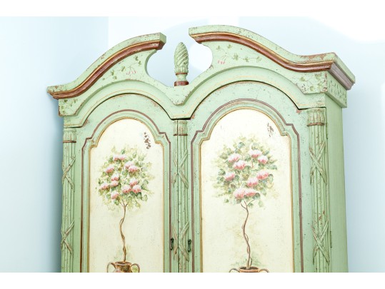 Habersham Plantation Hand-painted And Signed Secretary