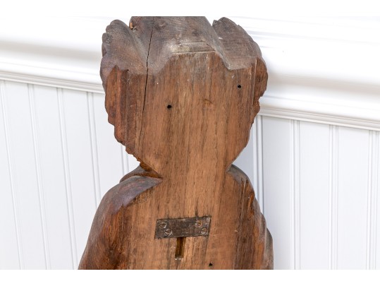 Stunning Carved Rosewood? Figural Wall Mount