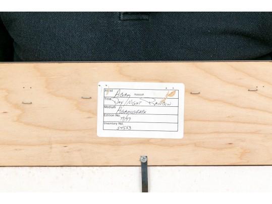 Yaacov Agam (Israeli, B. 1928), Day Night Rainbow Agamograph, 79/99