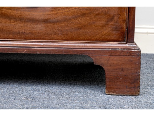 Impressive George III Mahogany Chest On Chest, Ca. 1780-1800