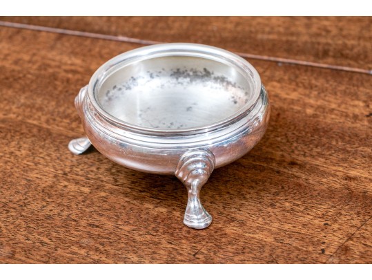 Pair Of Tiffany & Co. Sterling Salt Cellars With Salt Spoons, 5.3 Ozt