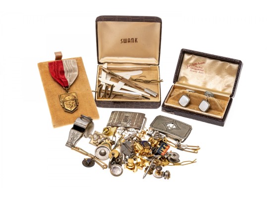 Assorted Lot Of Men's Jewelry