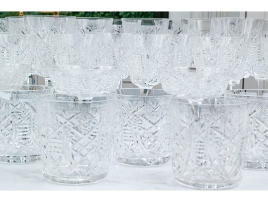 Waterford Crystal Service Ware, 38 Total Pieces
