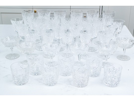 Waterford Crystal Service Ware, 38 Total Pieces