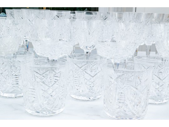 Waterford Crystal Service Ware, 38 Total Pieces