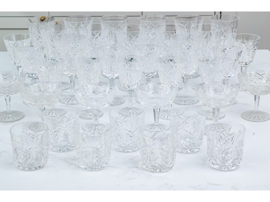 Waterford Crystal Service Ware, 38 Total Pieces