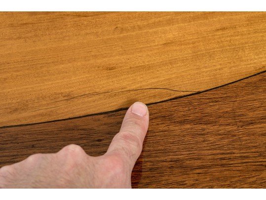 Antique Satinwood Inlaid Mahogany Chest Of Drawers