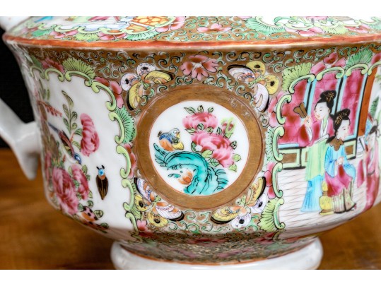 Antique 19th C., Chinese Export Famille Rose Service Wares