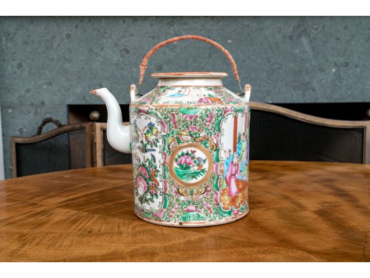 Antique 19th C., Chinese Export Famille Rose Service Wares