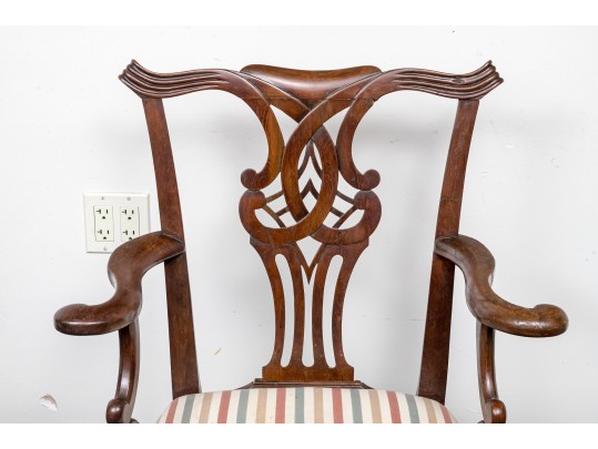 Lovely Collection Of Three Upholstered Armchairs