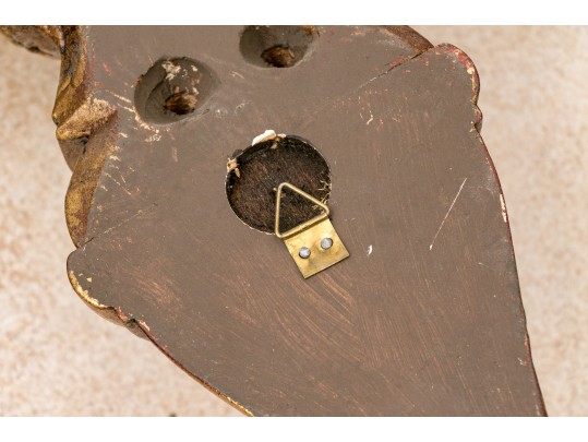 Federal Style Opposing Eagle Gilt Twin-light Wall Sconces