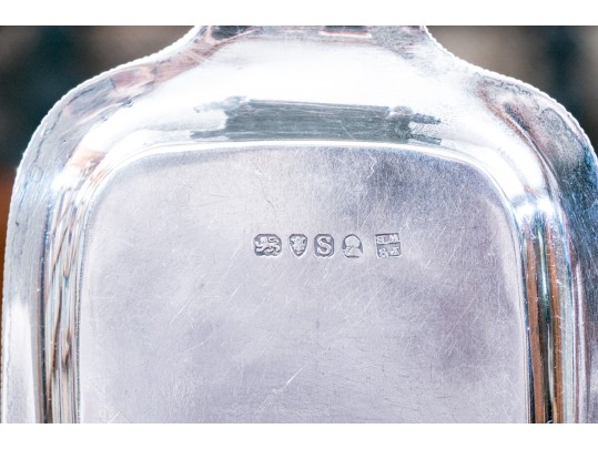 Antique English Sterling Dresser Top Pin Tray, 5.5 Ozt