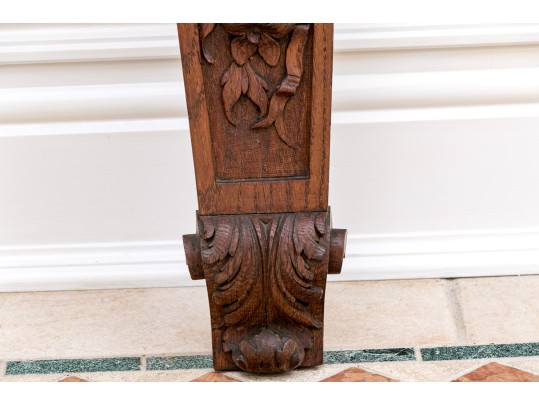 Stunning Carved Rosewood? Figural Wall Mount