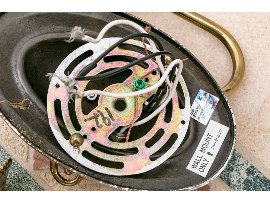 Cambridge LED 15 Inch Burnished Brass Indoor Wall Sconces