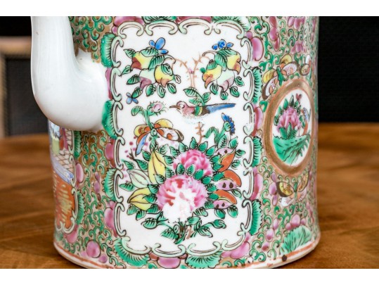 Antique 19th C., Chinese Export Famille Rose Service Wares