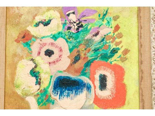 Jean-Isy De Botton (French, 1898-1978) Oil On Canvas Still Life