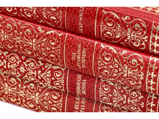 Collection Of 22 Leather Bound Books