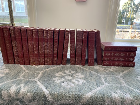 Collection Of 22 Leather Bound Books