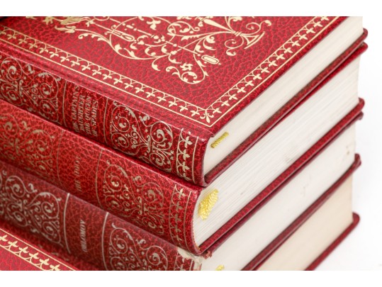 Collection Of 22 Leather Bound Books