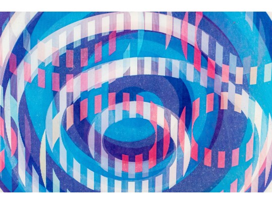 Yaacov Agam (Israeli, B. 1928), Day Night Rainbow Agamograph, 79/99