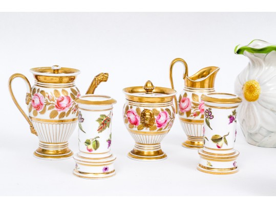 Collection Of Mixed Media Serving Wares