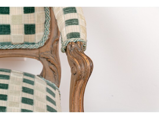 French Louis XVI Style Bergères Chair 