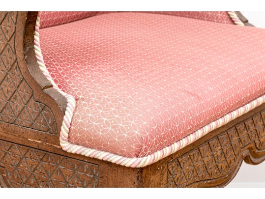 Louis XVI Style Wingback Chair