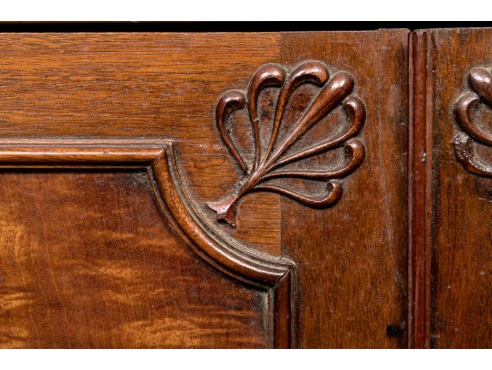 Antique Mahogany Secretary Breakfront, For Restoration