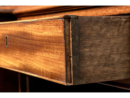 Antique Mahogany Secretary Breakfront, For Restoration