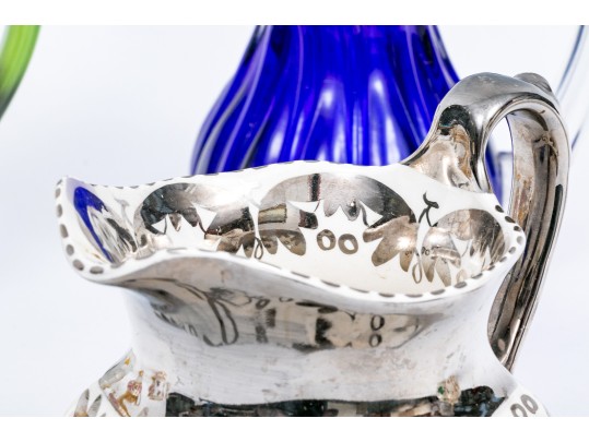 Collection Of Mixed Media Serving Wares