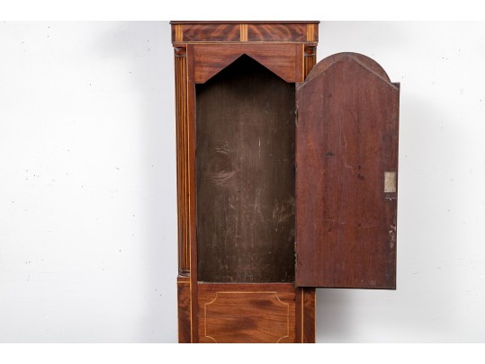 Impressive American Federal Mahogany Tallcase Clock For Restoration, Ca. 1800-20