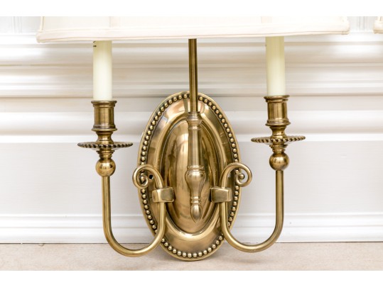 Cambridge LED 15 Inch Burnished Brass Indoor Wall Sconces