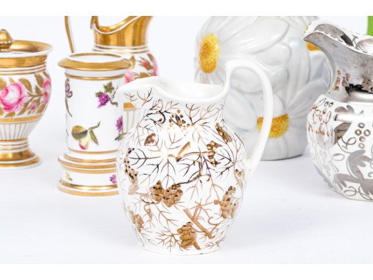 Collection Of Mixed Media Serving Wares