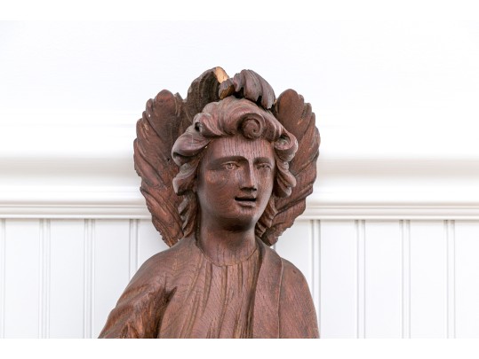 Stunning Carved Rosewood? Figural Wall Mount