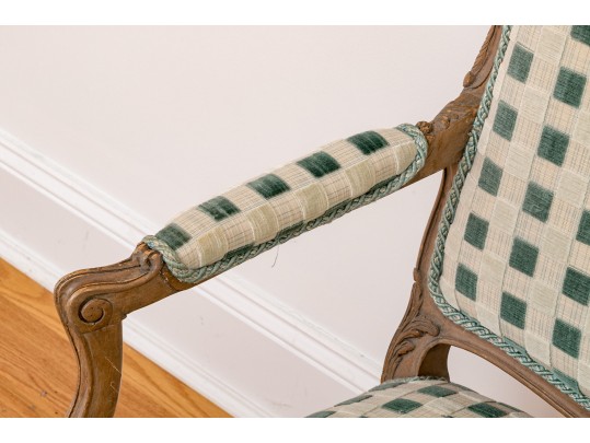 French Louis XVI Style Bergères Chair 