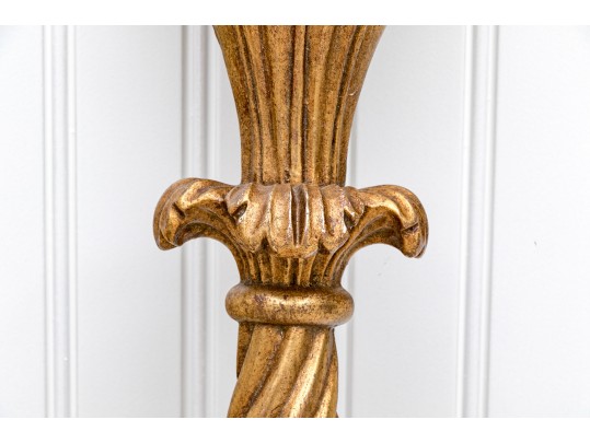 Federal Style Opposing Eagle Gilt Twin-light Wall Sconces
