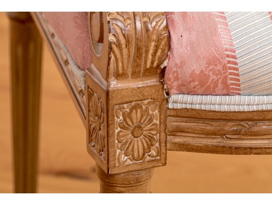 Pair Of Meyer, Gunther & Martini's Louis XVI Style Fauteuil