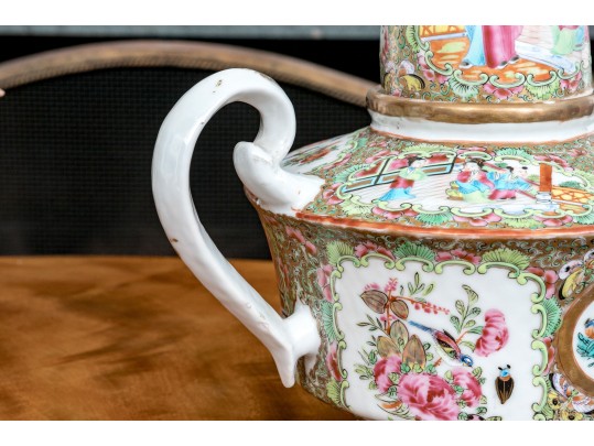 Antique 19th C., Chinese Export Famille Rose Service Wares