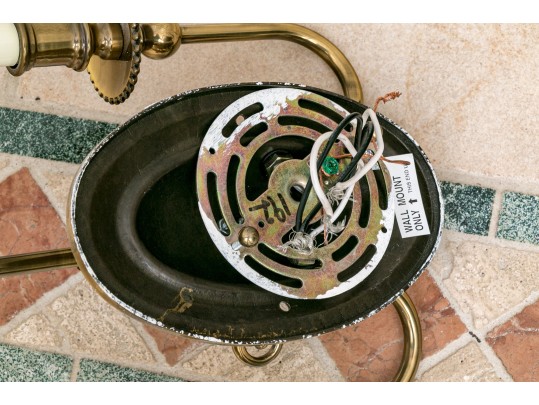 Cambridge LED 15 Inch Burnished Brass Indoor Wall Sconces