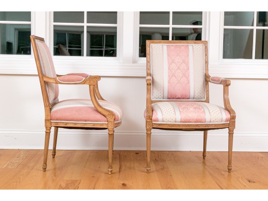 Pair Of Meyer, Gunther & Martini's Louis XVI Style Fauteuil