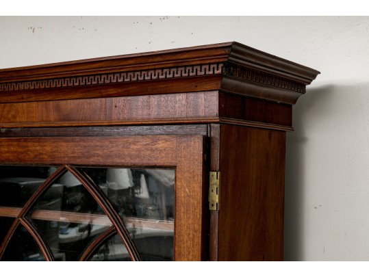 Antique Mahogany Secretary Breakfront, For Restoration