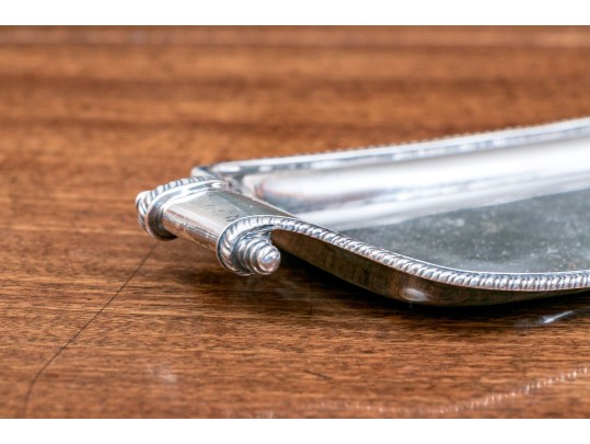 Antique English Sterling Dresser Top Pin Tray, 5.5 Ozt