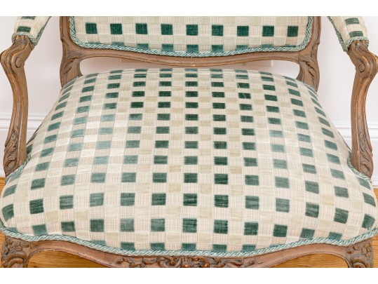 French Louis XVI Style Bergères Chair 