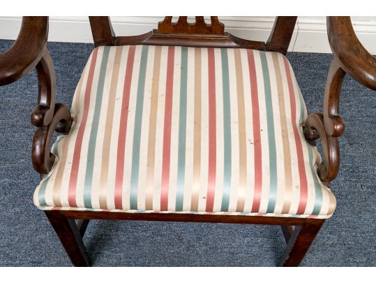 Lovely Collection Of Three Upholstered Armchairs