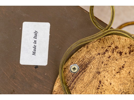 Federal Style Opposing Eagle Gilt Twin-light Wall Sconces